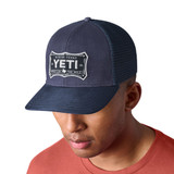 YETI Buckle Faux Suede Brim Mid Pro Trucker Hat