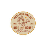 Sendero Provisions Fast Horse Sticker