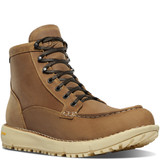 Danner Men's Logger Moc 917 GTX in Bone Brown, quarter view