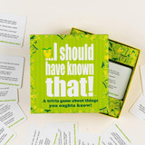 I Should Have Known That! Game