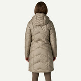 Patagonia Women's Down With It Parka in Seabird Grey side view