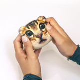 Kikkerland Sweet Cat Stress Ball in action
