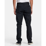 RVCA Men's Daggers Tech Technical Chinos in khaki, angled view