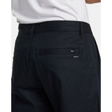 RVCA Men's Daggers Tech Technical Chinos in khaki, angled view