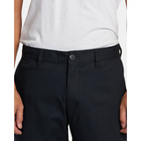 RVCA Men's Daggers Tech Technical Chinos in neutral tan, angled view