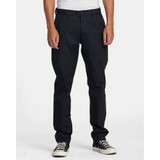 RVCA Men's Daggers Tech Technical Chinos in neutral tan