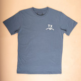 Texas Hill Country Provisions Men's All's Good Tee in Faded Indigo