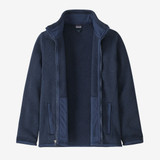 Patagonia Boys' Better Sweater Fleece Jacket in navy front open