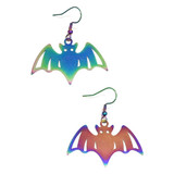 Andoized Bat Drop Earrings