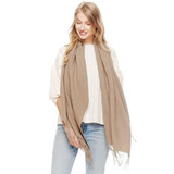 Solid Cozy Cashmere Scarf