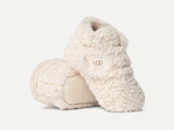 Ugg Baby Bixbee Booties Natural Curly Faux Fur detail view
