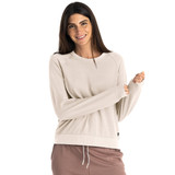 Free Fly Women's Bamboo Lightweight Fleece Crew Pullover