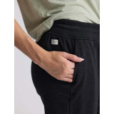 Free Fly Women's Bamboo Lightweight Fleece Joggers in Heather Black colorway
