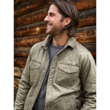 Faherty Men's Doug Good Feather Reversible Jacket