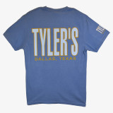 TYLER'S Blue Jean/ Off White/ Gold Comfort Color Tee - Dallas