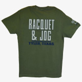 Racquet & Jog Hemp/ Off White/ Navy Comfort Color Tee