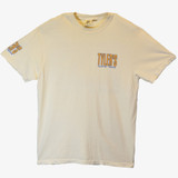 TYLER'S Ivory/ Blue/ Mustard Comfort Color Tee - Austin