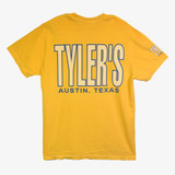 TYLER'S Mustard/ Off White/ Blue Comfort Color Tee - Austin