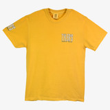 TYLER'S Mustard/ Off White/ Blue Comfort Color Tee - Austin