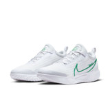 Nike Men's NikeCourt Zoom Pro Tennis Shoes - Off White/Kelly Green