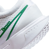 Nike Men's NikeCourt Zoom Pro Tennis Shoes - Off White/Kelly Green