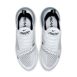 Nike sole Women's Air Max 270 Shoes - White/Black