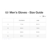 The North Face Men's Sierra Etip Gloves in black with touch-screen technology