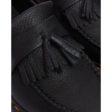 Dr. Martens Adrian Virginia Leather Tassel Loafers black angled view