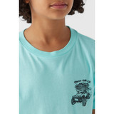 The O'Neill Boy's Baja Bandit Tee in Turquoise