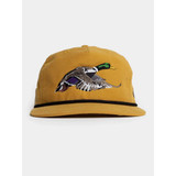 The Duck Camp Mallard Snapback Hat in Mustard Yellow