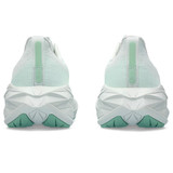 The Asics Women's Novablast 4 Running Shoes in Pale Mint and White