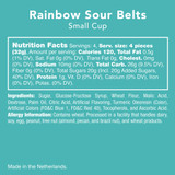 Candy Club Rainbow Sour Belts Nutrition Facts