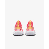 The apple Nike Sail Kids' Flex Runner 2 Running Shoes in Coral Chalk, Sea Coral, White, and Citron Pulse