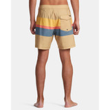 The RVCA Men's Westport Boardshorts 17" in The Butterscotch Colorway