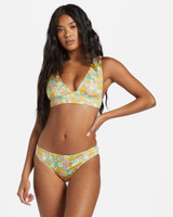 Billabong Women's On The Bright Side Lowrider Bikini Bottoms front