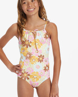 Billabong Girls' Flower Power One Piece Swimsuit