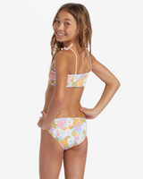 Billabong Girls' Kissed By The Sun Reversible Swimsuit Set