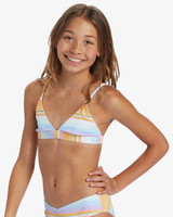 Billabong Girls' Blissed Out Banded Bikini Set