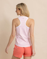 Southern Tide Women's Myra Stripe Racerback Tank back