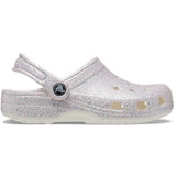 The Kids' Classic Glitter Clog in the colorway mystic glitter