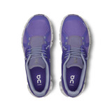 The On Running Women's Cloud 5 Shoe in the colorway Blueberry/ Feather