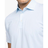 The brrr°-eeze Meadowbrook Stripe Polo in Clearwater Blue colorway