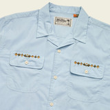 The Howler Brothers Men's Shores Club 56K Shirt in the Niagara Colorway