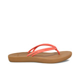 The Sanuk Women's Cosmic Sands Sandals in the colorway Fusion Coral