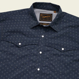 The Howler Brothers Men's Open Country Tech Shirt in the Little Puddles Nightfall Colorway