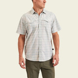 The Howler Brothers Men's Open Country Tech Shirt in the Braden Plaid Chalk Colorway