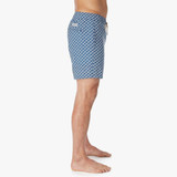 The Bayberry Trunk in Navy Geo colorway