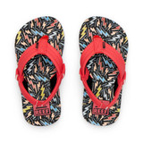 The Reef Toddlers' Little Ahi Sandal in Multi Bolts