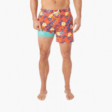The Bungalow Trunk in Red Tropics colorway