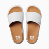 The Reef Women's Cushion Bondi Bay Slide Sandals in the colorway Cloud